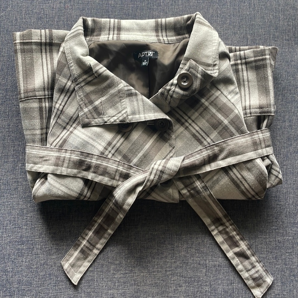 Apt 9 Jacket With Belt